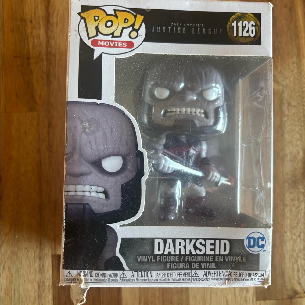 Funko Pop! Darkseid Vinyl Figure - Black and Gray